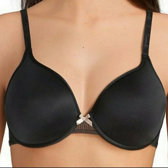 Chantelle Ideal Back Smoothing Bra Black NWT 32G - Picture 5 of 5